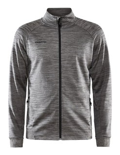 Craft Trainingsjacke ADV Unify (funktionelles Recyclingpolyester) dunkelgrau Herren